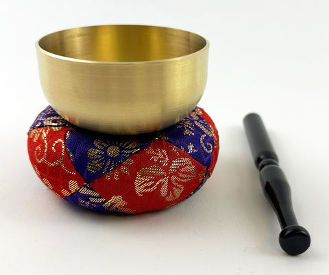 No. 2.3 (2.7" Diameter) Red and Purple Cushion Bell Set