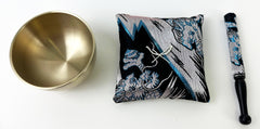 Premium Kimono Fabric Bell Cushion Set - No. 2.8 (3.5" Diameter)