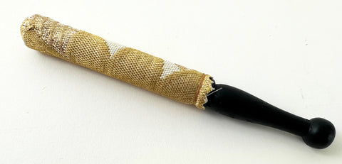 Gold Decorative Wood Bell Stick (5" Long) for No. 2.8 (3.5" Diameter) Bell #2