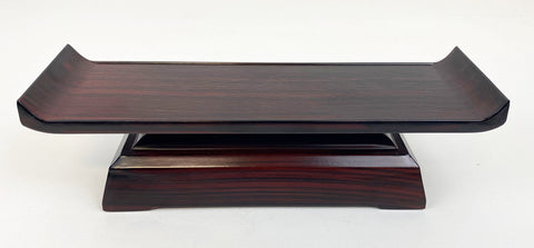 Used 7.5" L Red Sandalwood Water Cup Table