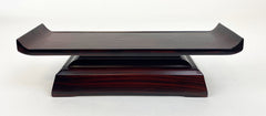 Used 7.5" L Red Sandalwood Water Cup Table