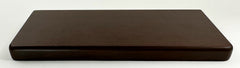 7" L Small Brown Flat Water Cup Table