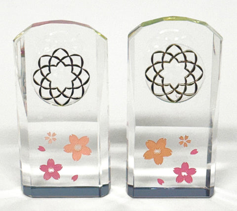 Premium (3.75" H) Crystal Lotus Stands