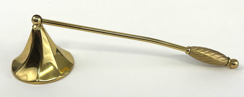 Used Gold Metal Candle Snuffer