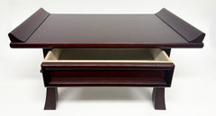 #20 Burgundy Kyo Table Style with Drawer
