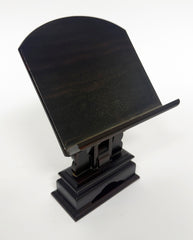 Vintage Ebony Wood Book Stand