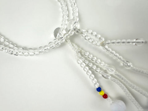 Clear Beads with S.G.I. Tassel