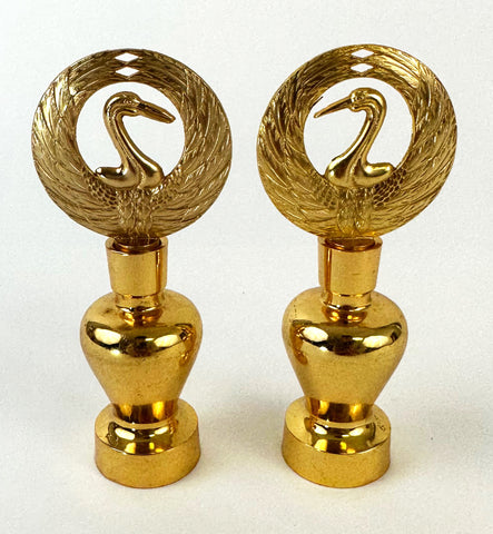 Vintage No. 2 (4.5" H) Crane Stands Classic Style