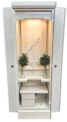 Premium 5120 Ivory Color Automatic Doors Butsudan