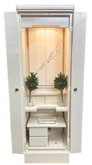 Premium 5120 Ivory Color Automatic Doors Butsudan