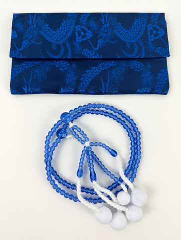 Sapphire Blue Beads Set - Large Beads (Large Beads Case)