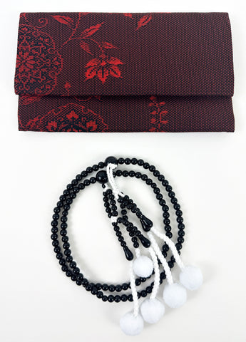 Black Beads Set - Large Beads Case