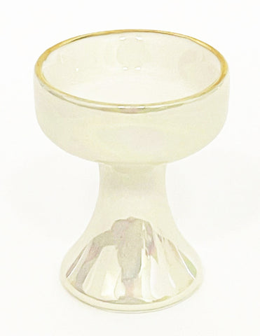 Mother of Pearl Color Rice Cup