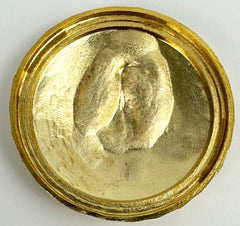Large Gold Crane Logo 2.5" Diameter