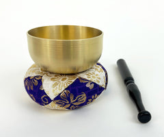 No. 2.3 (2.7" Diameter) Purple & White Cushion Bell Set