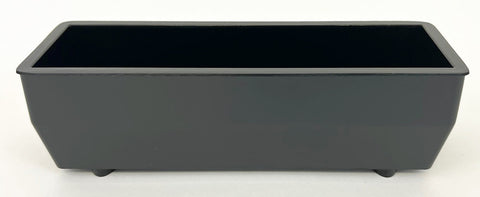 7.25" Long Black Basic Incense Burner