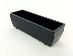 7.25" Long Black Basic Incense Burner