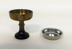 Bokashi Rice Cup with Crane Logo and Removable Metal Insert
