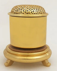 Medium 24K Plated Powdered Incense Burner (Display Model)