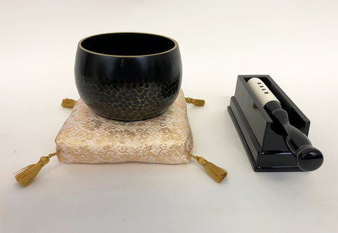 No. 4 (4.75" Diameter) Bell with Gold Cushion Set