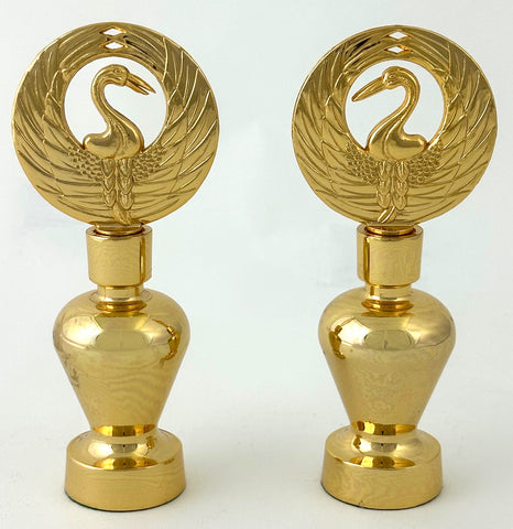 Vintage No. 2.5 (5.75" H) Crane Stands