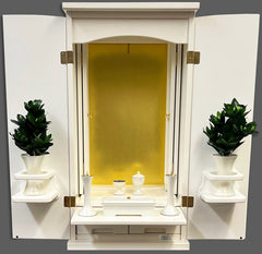 32 White Butsudan (Display Model)
