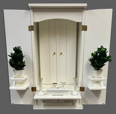 32 White Butsudan (Display Model)