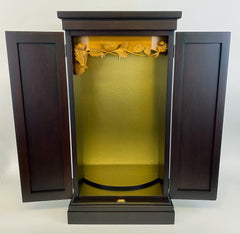 No. 27 Dark Mahogany Butsudan with LED Light Unit