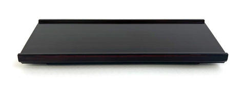 6.75" L Ebony Flat Water Cup Table