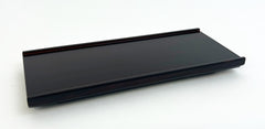 6.75" L Ebony Flat Water Cup Table