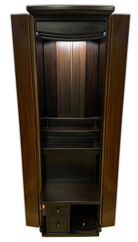5022 Ebony Color Butsudan with Pull Out Table Display Model