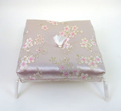 Pink Sakura Square Cushion for No. 6 (7.75" Diameter) Bell