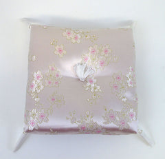 Pink Sakura Square Cushion for No. 6 (7.75" Diameter) Bell