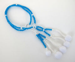 Blue Beads (Kids Size)