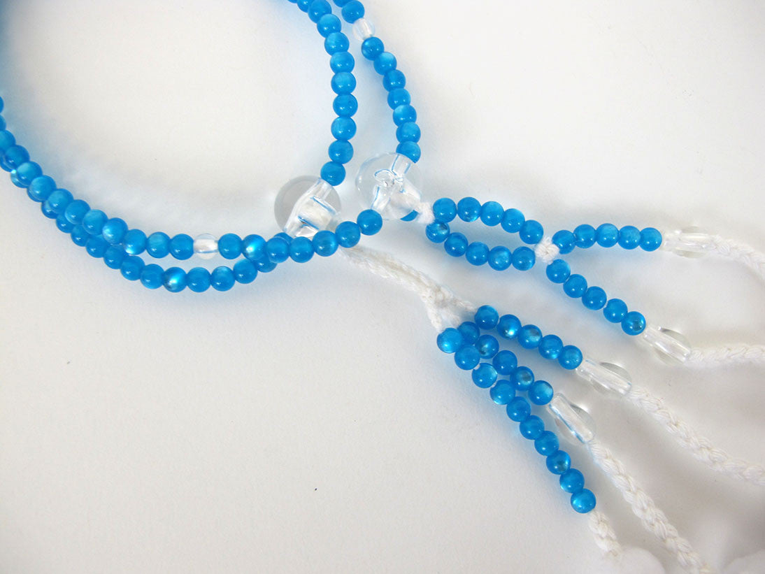 Blue Beads (Kids Size)