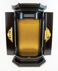 30 Pagoda Style Ebony Butsudan with Ornaments (Display Model)