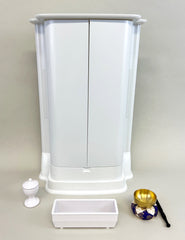 19 White Beginners Butsudan Set #5