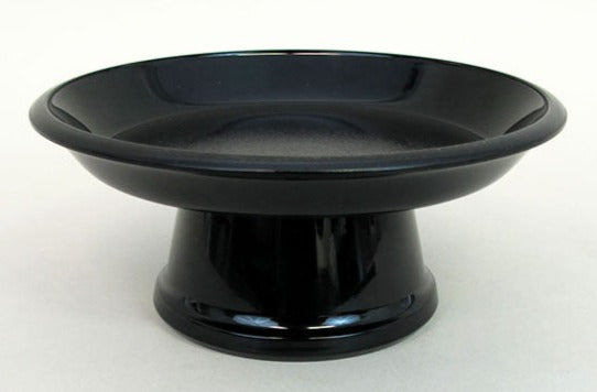 Round Black Fruit Dish