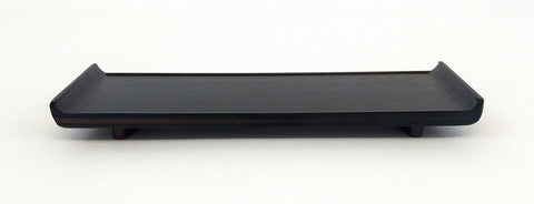 8.25" L Ebony Flat Water Cup Table