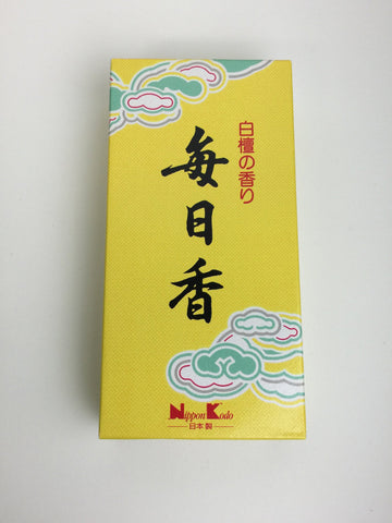 Mainichi-Koh Sandalwood Incense - Nippon Kodo (170 Sticks)