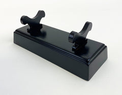 Black Ebony Medium Bell Stick Holder for (7" -  9.75" Long) Bell Stick