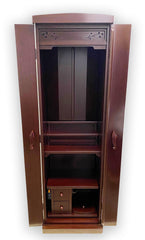 5025 Brown Rose Butsudan with Pull Out Table