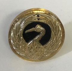 Small Black Crane Logo (1.13" D)