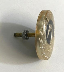 Small Black Crane Logo (1.13" D)