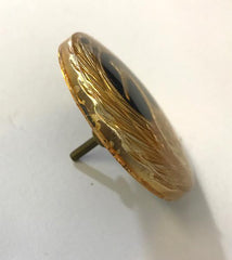 Irregular Small Gold Crane Logo (1.2" D)