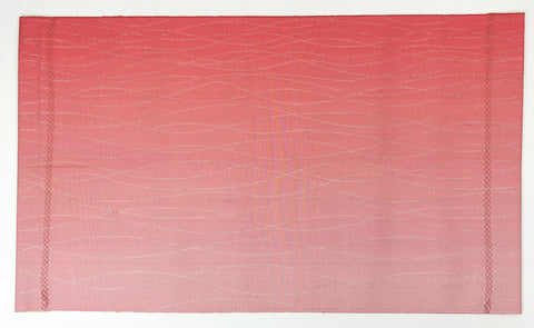 Pale Pink with Silver Accent Thread Mat for Altar Deco or Kyo Table