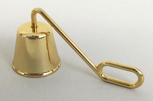 Metal Candle Snuffer (Gold)