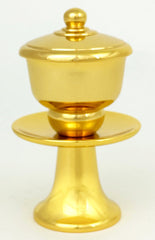 Medium 24K Gold Plated Water Cup with Removable Metal Insert