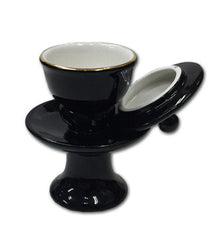 Black Ceramic Water Cup