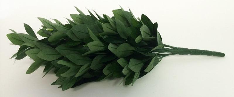 Large Silk Shikimi Leaves (19" Long)